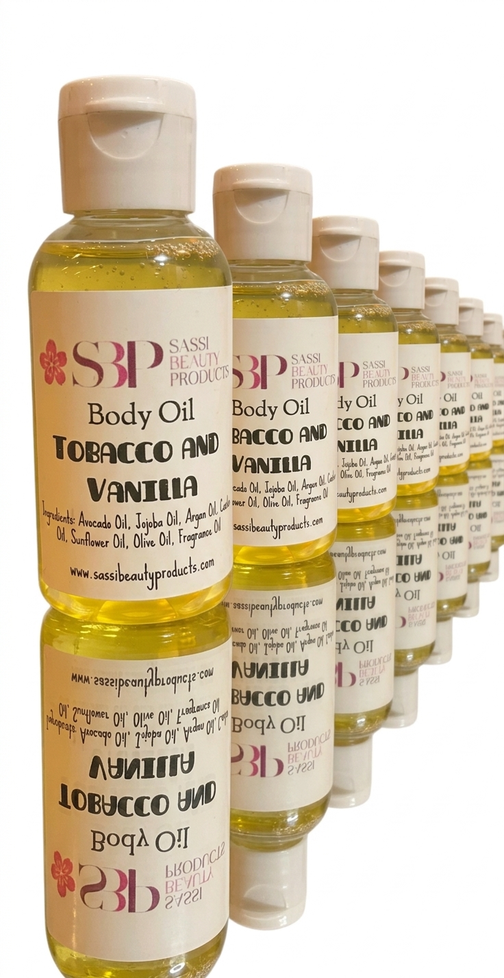 Tobacco and Vanilla Body Oil