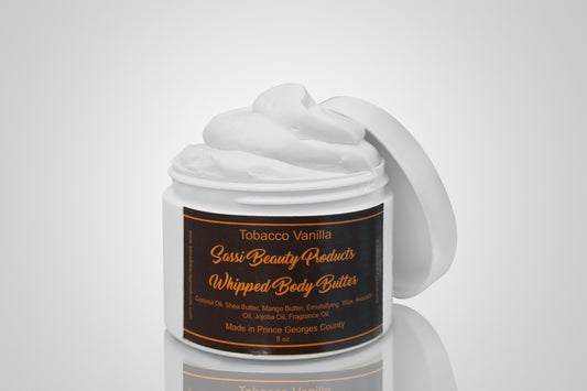 Tobacco and Vanilla Whipped Body Butter