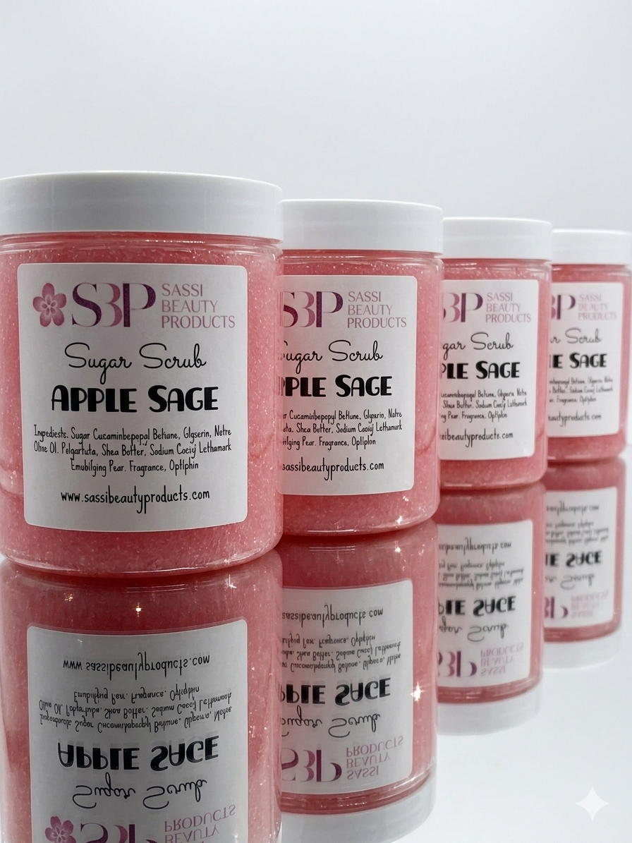 Apple Vanilla Sugar Scrub