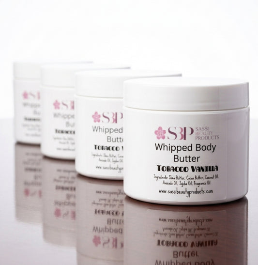 Tobacco and Vanilla Whipped Body Butter